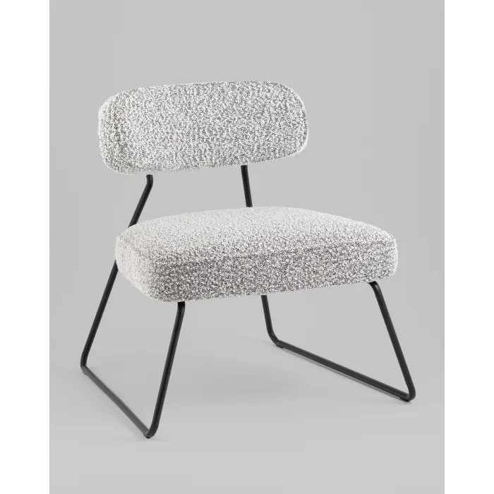 Кресло лаунж Kate серый Stool Group УТ000039357 от ImperiumLoft