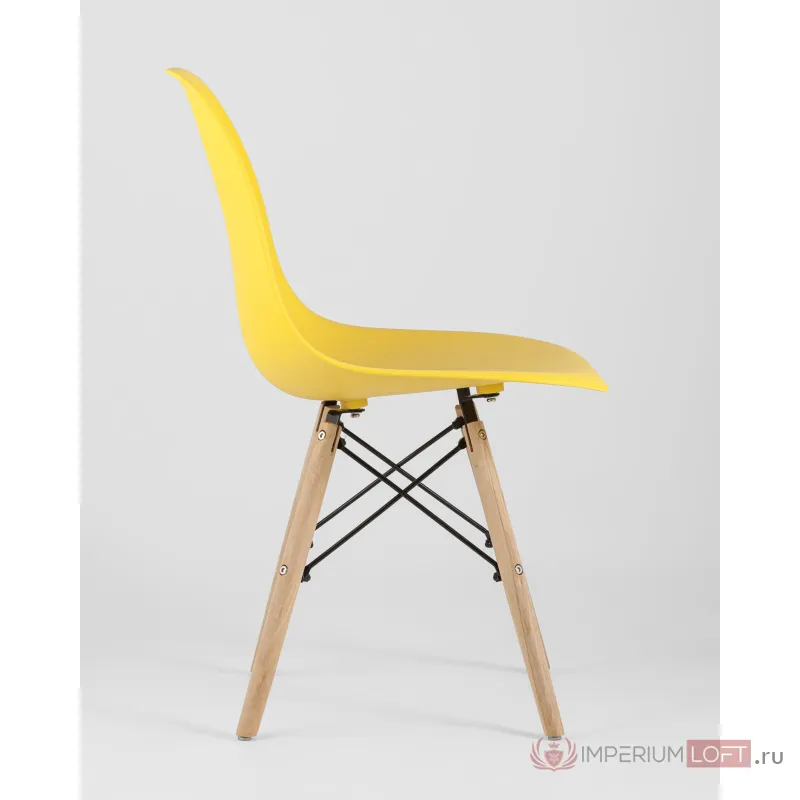 Стул Eames Style DSW желтый x4 (разборный каркас) Stool Group УТ000037604 от ImperiumLoft
