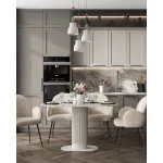 Стол обеденный Mystery 130*80 белый Stool Group УТ000039507