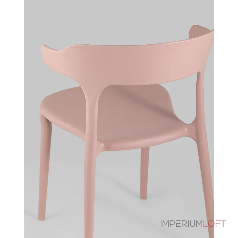 Стул Neo пластик пыльно-розовый 4 шт. Stool Group УТ000037291 от ImperiumLoft Стул Neo пластик пыльно-розовый 4 шт. Stool Group УТ000037291 от ImperiumLoft