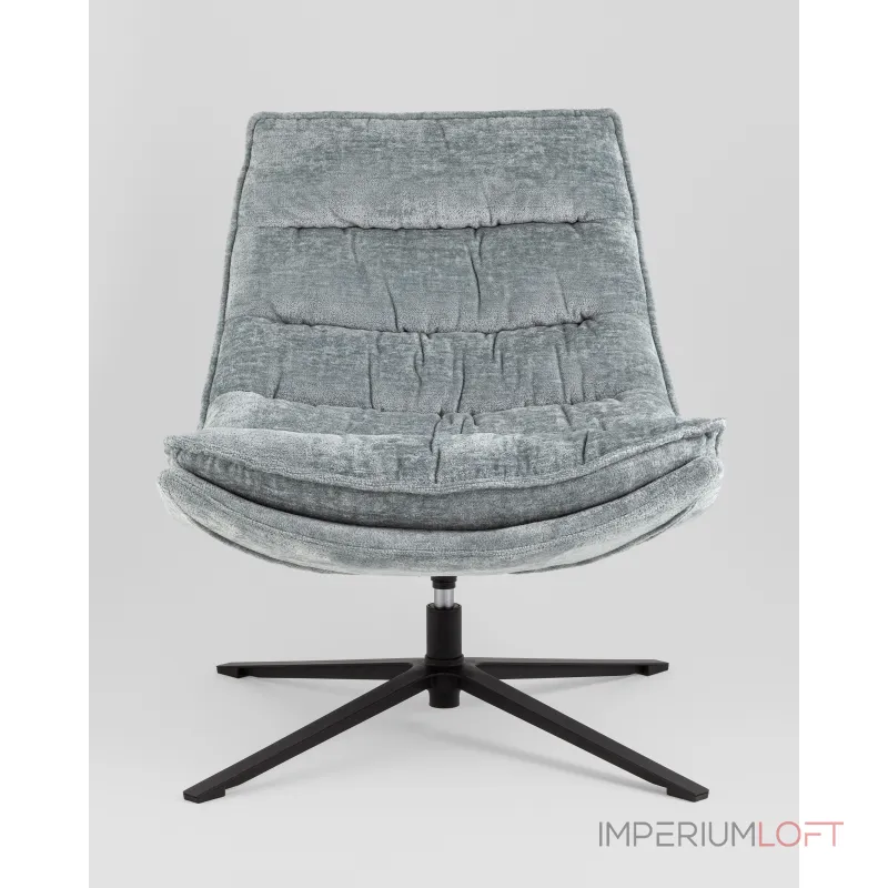Кресло лаунж Lazy серый Stool Group УТ000038981