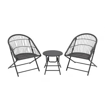 Комплект складной мебели для сада Stool Group Soley УТ000039923