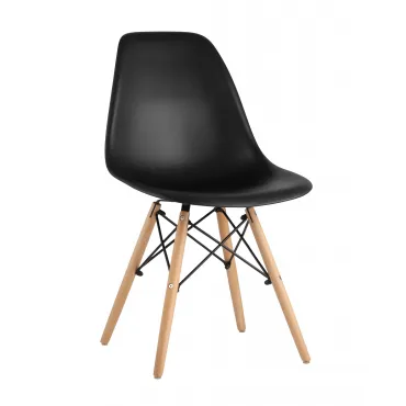 Стул Eames Style DSW черный (разборный каркас) Stool Group УТ000037601