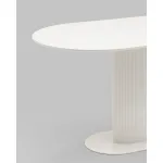 Стол обеденный Mystery 130*80 белый Stool Group УТ000039507