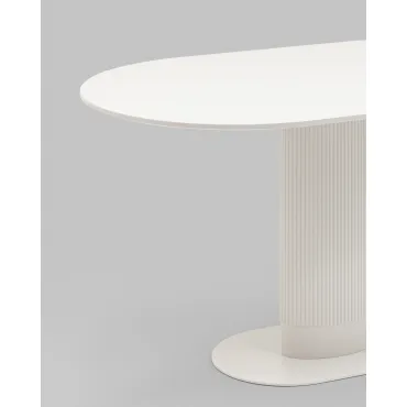 Стол обеденный Mystery 130*80 белый Stool Group УТ000039507 от ImperiumLoft