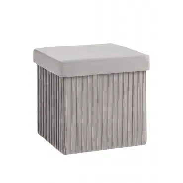 Пуф складной с ящиком Store Square серый Stool Group УТ000038973 Пуф складной с ящиком Store Square серый Stool Group УТ000038973