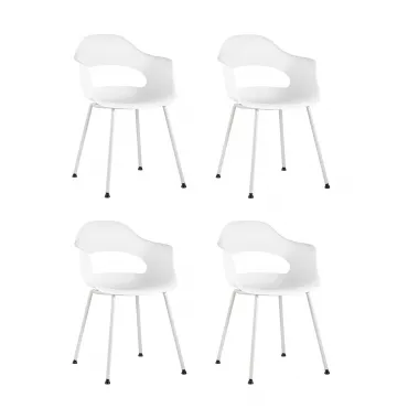 Стул Lady пластик белый 4 шт. Stool Group УТ000037269 Стул Lady пластик белый 4 шт. Stool Group УТ000037269