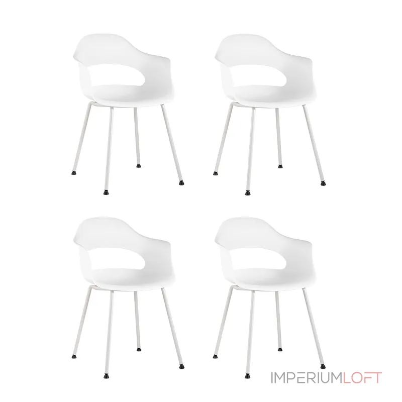 Стул Lady пластик белый 4 шт. Stool Group УТ000037269 Стул Lady пластик белый 4 шт. Stool Group УТ000037269
