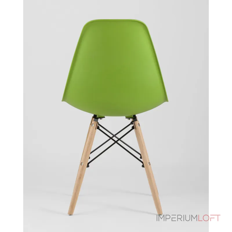 Стул Eames Style DSW зеленый (разборный каркас) Stool Group УТ000037591