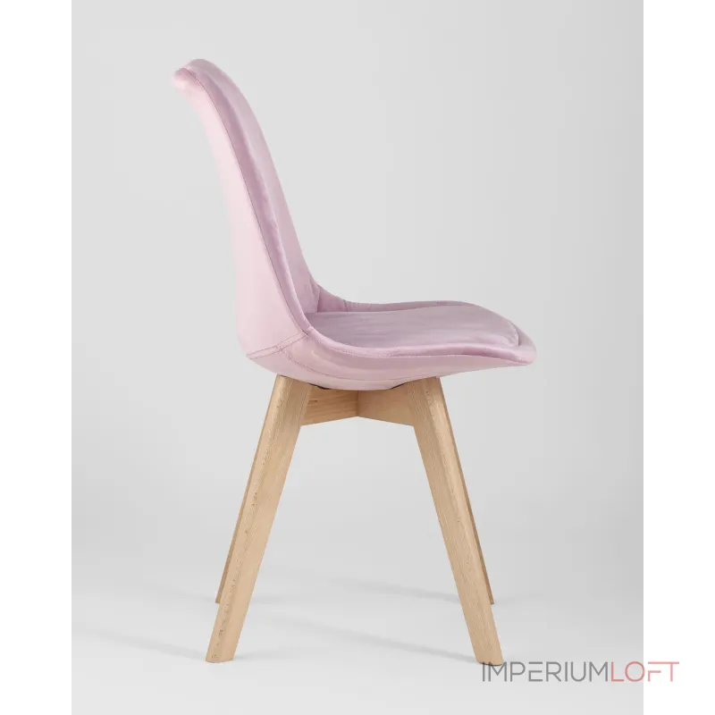 Стул FRANKFURT велюр розовый 4 шт. Stool Group УТ000036620 Стул FRANKFURT велюр розовый 4 шт. Stool Group УТ000036620