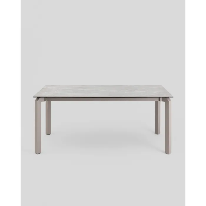 Стол обеденный Varden раскладной 180-240х90 см керамика серый Stool Group УТ000039917 от ImperiumLoft