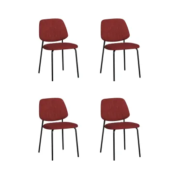 Стул обеденный 4 шт. Stool Group Patrys УТ000042528 Стул обеденный 4 шт. Stool Group Patrys УТ000042528