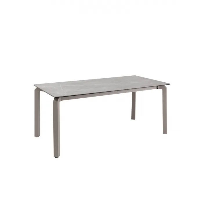 Стол обеденный Varden раскладной 180-240х90 см керамика серый Stool Group УТ000039917 от ImperiumLoft