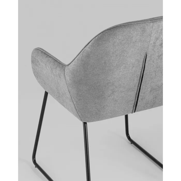 Стул Чак серый 2 шт Stool Group УТ000037566 от ImperiumLoft