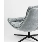 Кресло лаунж Lazy серый Stool Group УТ000038981