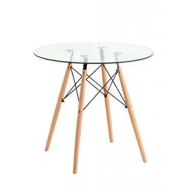 Стол Eames DSW NEW D80 стеклянный Stool Group УТ000039068