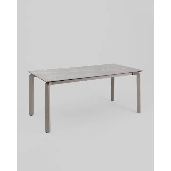 Стол обеденный Varden раскладной 180-240х90 см керамика серый Stool Group УТ000039917 от ImperiumLoft