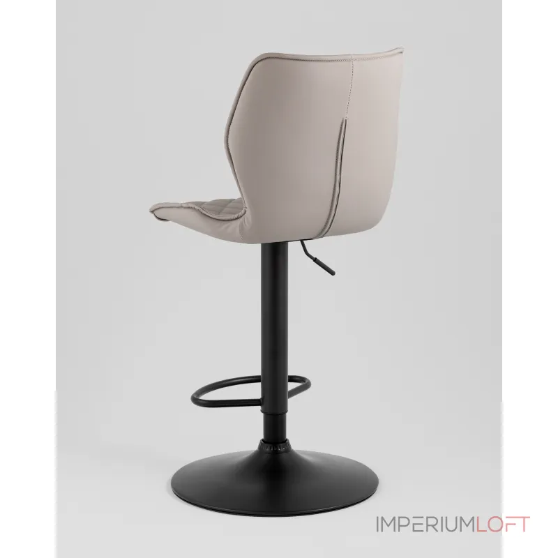 Стул барный Dome экокожа серый Stool Group УТ000039361 Стул барный Dome экокожа серый Stool Group УТ000039361