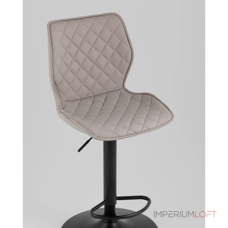 Стул барный Dome экокожа серый Stool Group УТ000039361 Стул барный Dome экокожа серый Stool Group УТ000039361