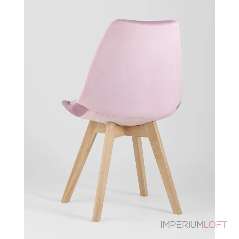 Стул FRANKFURT велюр розовый 4 шт. Stool Group УТ000036620 Стул FRANKFURT велюр розовый 4 шт. Stool Group УТ000036620