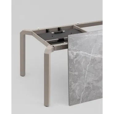 Стол обеденный Varden раскладной 180-240х90 см керамика серый Stool Group УТ000039917 от ImperiumLoft