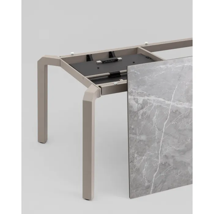 Стол обеденный Varden раскладной 180-240х90 см керамика серый Stool Group УТ000039917 от ImperiumLoft