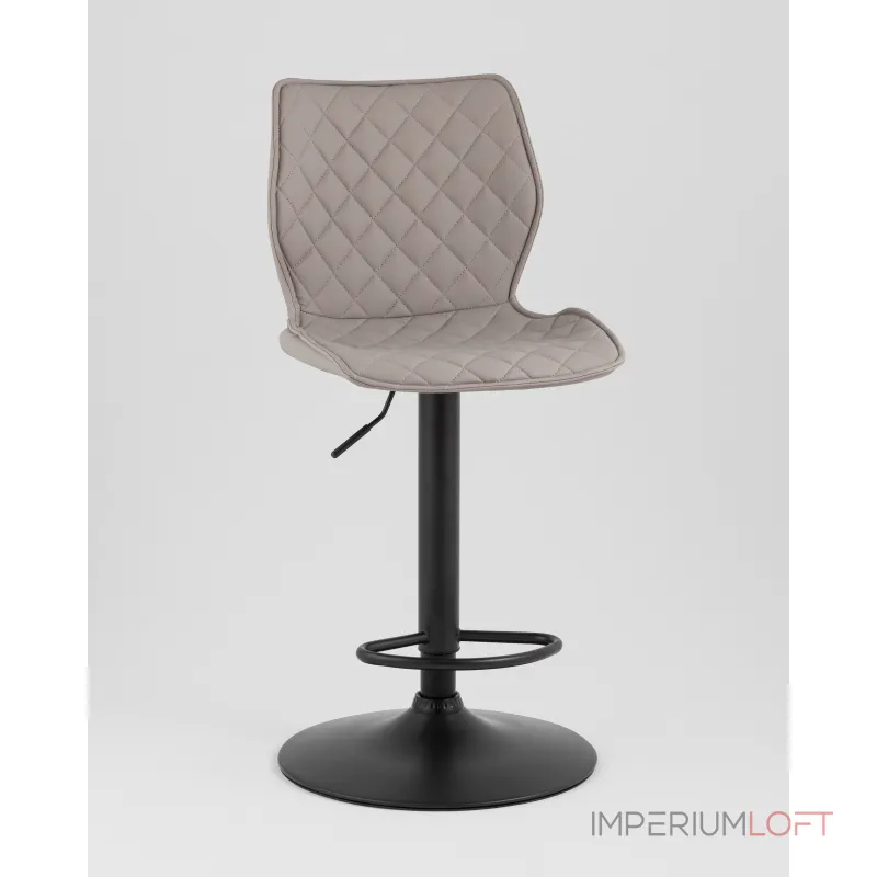 Стул барный Dome экокожа серый Stool Group УТ000039361 Стул барный Dome экокожа серый Stool Group УТ000039361