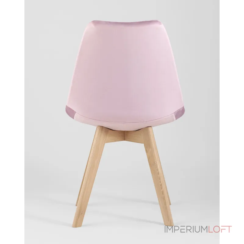 Стул FRANKFURT велюр розовый 4 шт. Stool Group УТ000036620 Стул FRANKFURT велюр розовый 4 шт. Stool Group УТ000036620