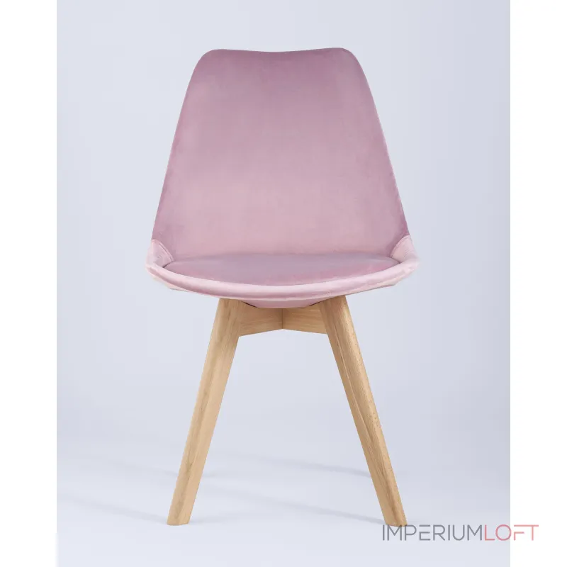 Стул FRANKFURT велюр розовый 4 шт. Stool Group УТ000036620 Стул FRANKFURT велюр розовый 4 шт. Stool Group УТ000036620