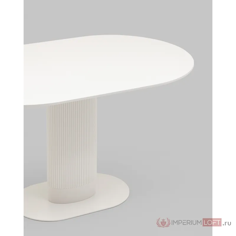 Стол обеденный Mystery 130*80 белый Stool Group УТ000039507 от ImperiumLoft