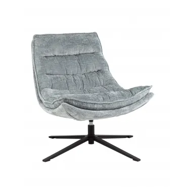 Кресло лаунж Lazy серый Stool Group УТ000038981 Кресло лаунж Lazy серый Stool Group УТ000038981