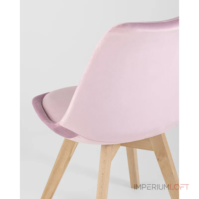 Стул FRANKFURT велюр розовый 4 шт. Stool Group УТ000036620 Стул FRANKFURT велюр розовый 4 шт. Stool Group УТ000036620