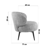 Кресло лаунж Stool Group Rivo УТ000042927