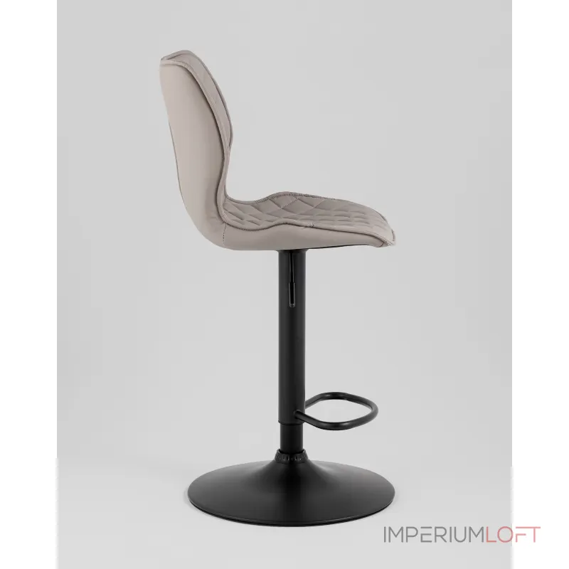 Стул барный Dome экокожа серый Stool Group УТ000039361 Стул барный Dome экокожа серый Stool Group УТ000039361