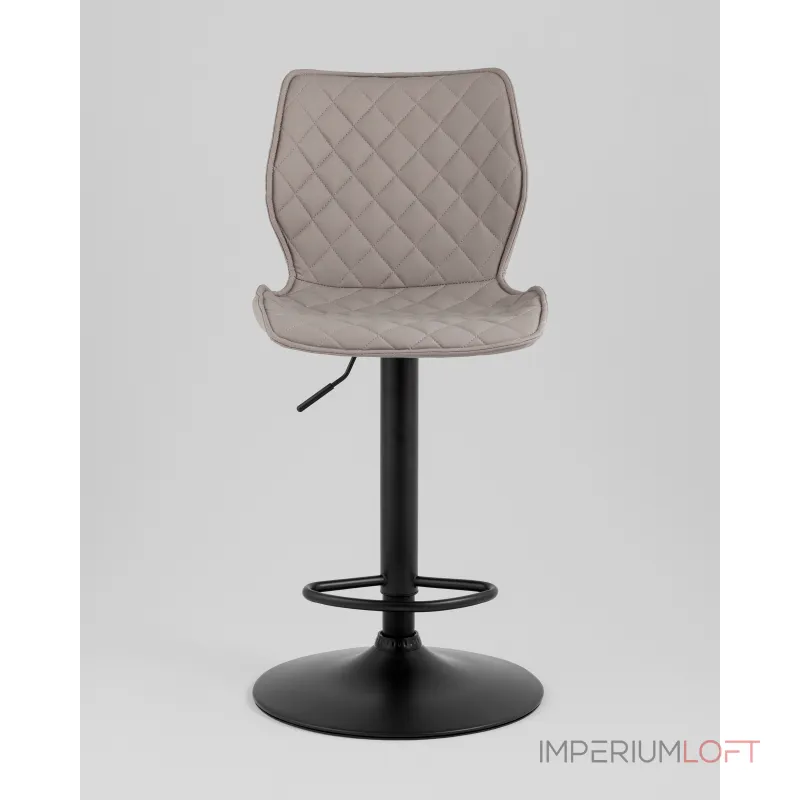 Стул барный Dome экокожа серый Stool Group УТ000039361 Стул барный Dome экокожа серый Stool Group УТ000039361