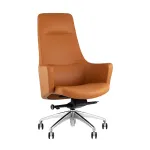 Кресло руководителя Ferris коричневое Stool Group УТ000039421