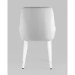 Стул Диана велюр серебристый ножки белые 4 шт Stool Group УТ000037411