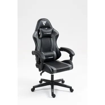 Кресло спортивное Commander черно-серый Stool Group УТ000039476