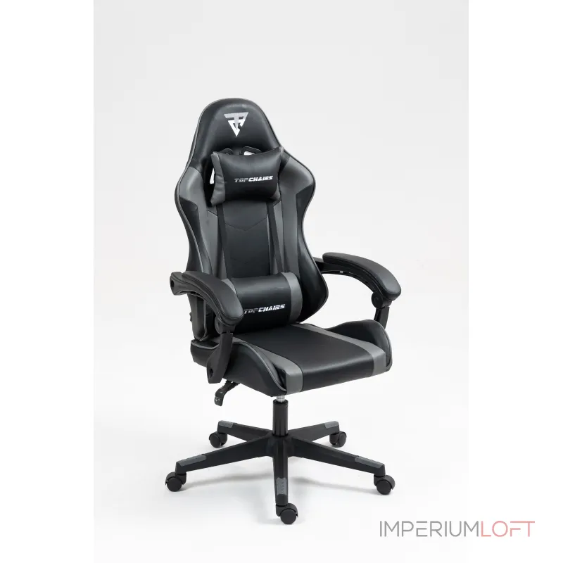 Кресло спортивное Commander черно-серый Stool Group УТ000039476 Кресло спортивное Commander черно-серый Stool Group УТ000039476