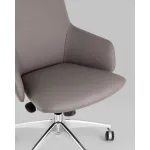 Кресло офисное Bow серый Stool Group УТ000038541 от ImperiumLoft