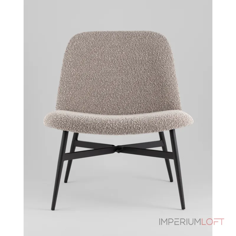 Кресло лаунж Ease коричневый Stool Group УТ000038983