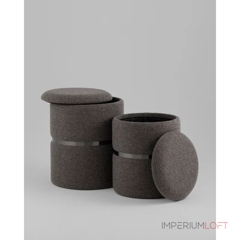 Комплект пуфов с ящиком (2 шт) Stool Group Гвейн УТ000042593