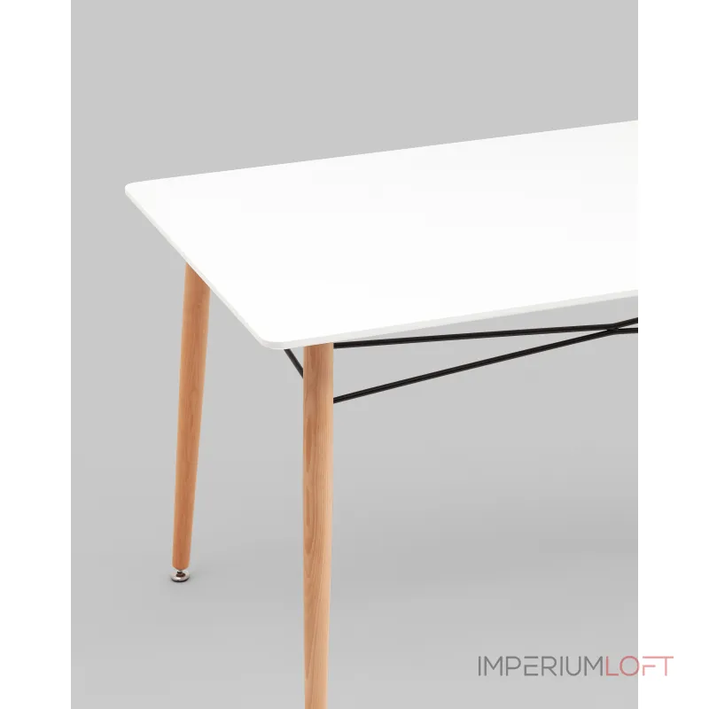 Стол Eames DSW Rectangle New 120*80 белый Stool Group УТ000038926 Стол Eames DSW Rectangle New 120*80 белый Stool Group УТ000038926