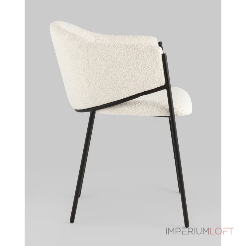 Стул Brace букле белый Stool Group УТ000039131 Стул Brace букле белый Stool Group УТ000039131
