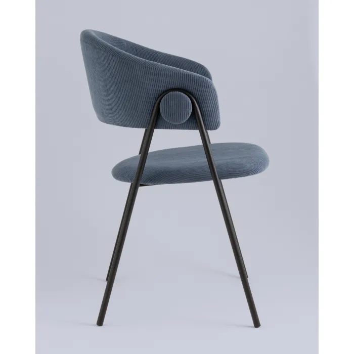 Стул Колин NEW вельвет пыльно-синий Stool Group УТ000038996 от ImperiumLoft