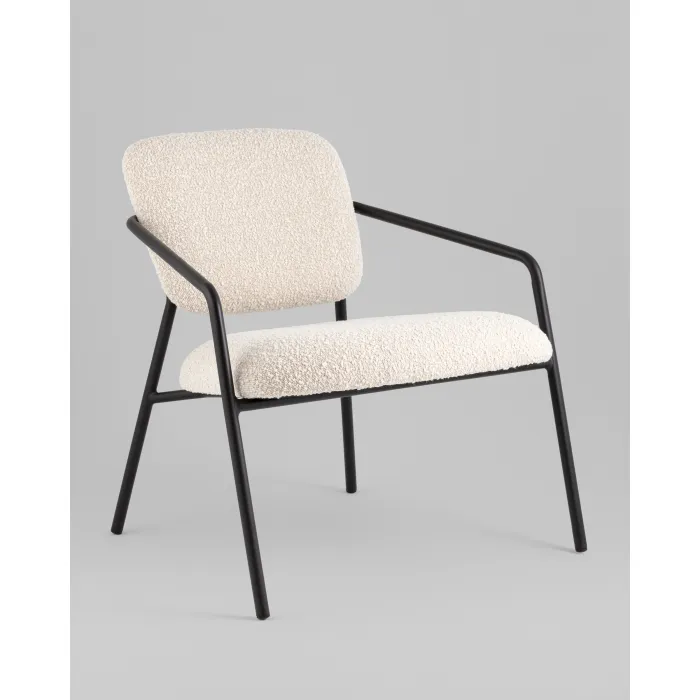 Кресло лаунж Rooney белый Stool Group УТ000039354 от ImperiumLoft