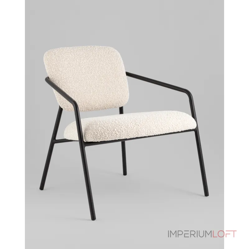 Кресло лаунж Rooney белый Stool Group УТ000039354 Кресло лаунж Rooney белый Stool Group УТ000039354