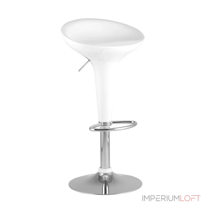 Стул барный Bomba (Бомба) белый Stool Group УТ000037628 Стул барный Bomba (Бомба) белый Stool Group УТ000037628