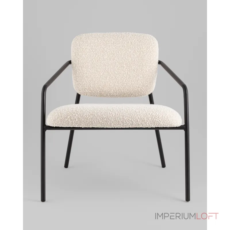 Кресло лаунж Rooney белый Stool Group УТ000039354 Кресло лаунж Rooney белый Stool Group УТ000039354