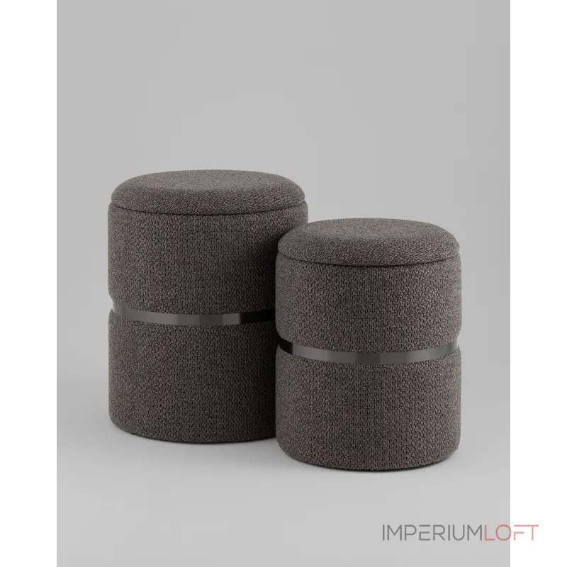 Комплект пуфов с ящиком (2 шт) Stool Group Гвейн УТ000042593